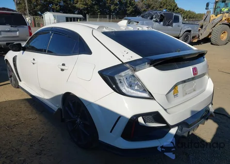 2021 Honda Civic Type R Touring from USA, damaged, VIN SHHFK8G71MU200283
